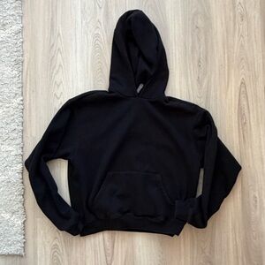SKIMS Black Pullover Hoodie